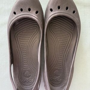Crocs Black Kadee Flats
